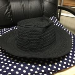 ハットたためる帽子  ブラックのサムネイル