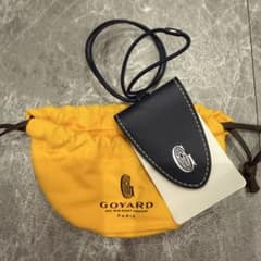 即日発送 新品 ゴヤール GOYARD バッグクリップ ネイビー - メルカリ