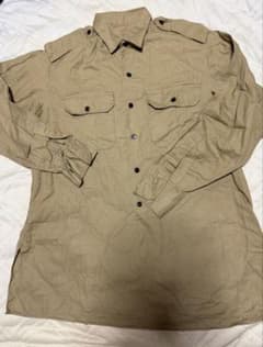 Super rare！ 60's Burmese army shirt - メルカリ