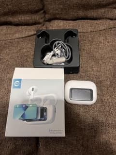 Bluetooth ワイヤレスイヤホン ホワイト AURA X1のサムネイル