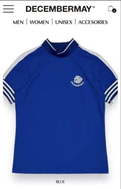 DECEMBER MAY Popcorn jersey mock shirt - メルカリ