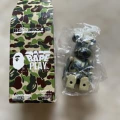 BB20 BAPE PLAY 베어브릭 위장 피겨 약 7cm