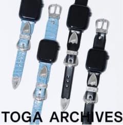 TOGA Double buckle watch belt Blackのサムネイル