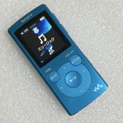 動作確認済】 ソニー ウォークマン NW-E063 4GB あお② - メルカリ