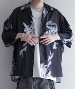 cussil 花柄オープンカラーシャツ Sサイズのサムネイル