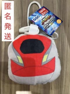 GiGO限定　新幹線変形ロボ　シンカリオン　変形ぬいぐるみポーチ　こまち
