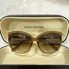 LOUIS VUITTON ブラウン キャットアイ サングラスのサムネイル