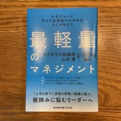 最軽量のマネジメント マネジャーにすべてを背負わせるのはもうやめよう。のサムネイル