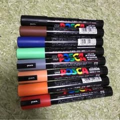 ポスカ♡8本セット 中字のサムネイル