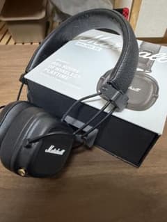 Marshall Major IV ワイヤレスヘッドホン ブラックのサムネイル