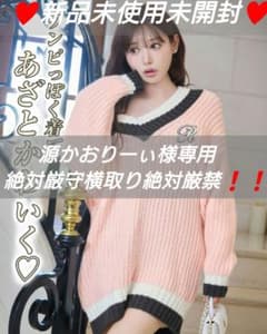 専用絶対厳守♥希少間近Radyロゴニットトップス新品未使用未開封Ｍサイズのサムネイル