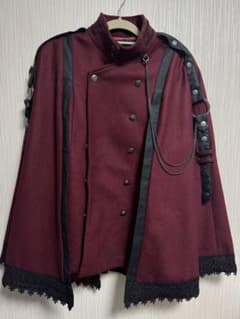 オッズオン ozz on 軍服 ケープ コート ベスト マント 最終値下げ】オッズオン ozz on 軍服 ケープ コート ベスト マント