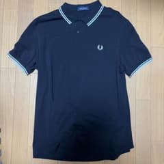 FRED PERRY ブラックポロシャツ XLのサムネイル
