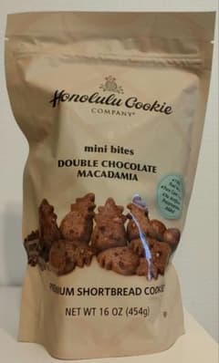 送料無料　ホノルルクッキーカンパニー　ミニバイツ　ダブルチョコレート　新品未開封のサムネイル