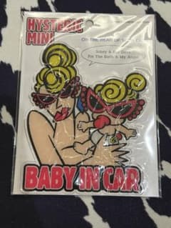 オ*̮様 ヒステリックミニ　ヒスミニ　BABYINCAR ベビインカー　ステッカのサムネイル