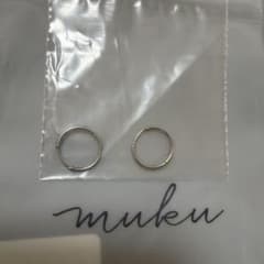muku フープピアス シルバーカラーのサムネイル