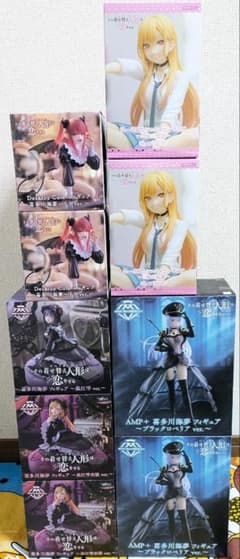 【未開封】着せ恋 喜多川海夢 AMPなど フィギュア まとめ売り9個セット 未開封】着せ恋 喜多川海夢 AMPなど フィギュア まとめ売り9個セット