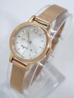 極美品 時計 ピンクゴールド VC01-KSS0 agnes b. アニエスベー 極美品 時計 ピンクゴールド VC01-KSS0 agnes b. アニエスベー - メルカリ
