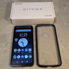docomo arrows We ダークブルー 本体 ケース付き docomo arrows We ダークブルー 本体 ケース付き - メルカリ