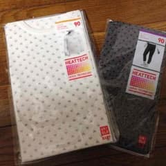 ユニクロ UNIQLO ヒートテック 90のサムネイル