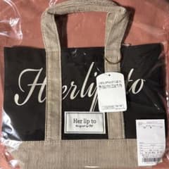 HLT mini tote herlipto 新宿ルミネ2 トートバッグのサムネイル