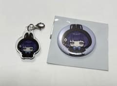 【バラ売可】学マス　缶バッジ　ミニアクリルチャーム　うさぐるみ GiGO学マスコラボ 秦谷美鈴 うさぐるみ 缶バッチ、アクリルチャーム