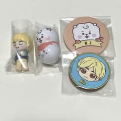BTS Jin ジン フィギュア 缶バッジ セットのサムネイル