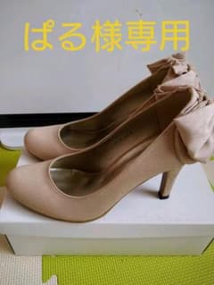 ハイヒール　パンプス　結婚式　ベージュのサムネイル