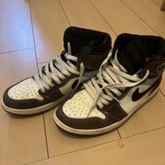 Nike Air Jordan 1 ブラウン/ホワイトのサムネイル