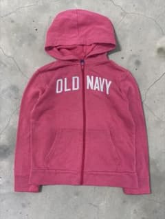 【R140】OLD NAVY ガールズ L 10-12 ジップパーカーのサムネイル