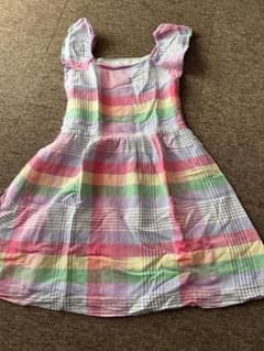 GAP KIDS ノースリーブ ワンピース チェック 150cmのサムネイル