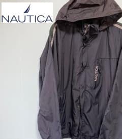 ［NAUTICA］ナイロンジャケット　ネイビーのサムネイル