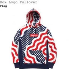 (*゜▽゜*)o様専用  box logo pullover 星条旗 Mのサムネイル