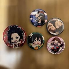 僕のヒーローアカデミア 缶バッジ 5点セットのサムネイル