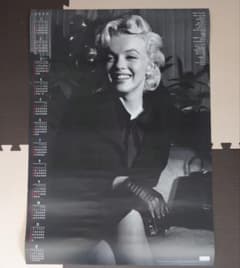 マリリンモンロー カレンダー 2026 ポスターカレンダー 三和シャッター
