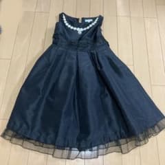 キャサリンコテージドレス  120cm 黒 パニエ網タイツ 付きのサムネイル