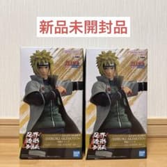 BANPRESTO 나루토 질풍 전파풍 미나토 피규어 2체 세트