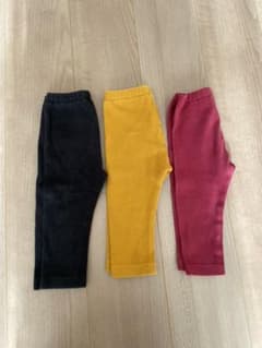 ユニクロ レギンス パンツ　3本セットのサムネイル