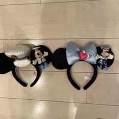ミニー　ミッキー　ディズニー　カップル　カチューシャ　ディズニーシーのサムネイル