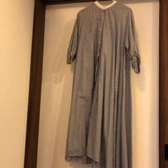 ♬コメント下さい様専用＊ミズイロインド　スタンドカラー　ワンピースのサムネイル