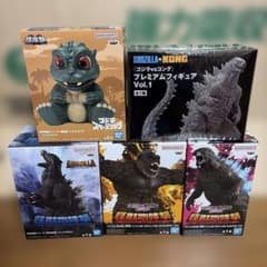 ゴジラ 小物・フィギュアなど【匿名配送】※即購入OK ゴジラ フィギュア 5体セット - メルカリ