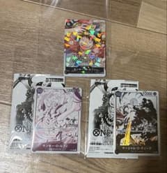 モンキー・D・ルフィ＆マーシャル・D・ティーチ プロモ ２種セット　おまけ付きのサムネイル