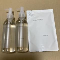 無印良品 ホホバオイル 200ml 2個 詰替用 180ml 1個 - メルカリ