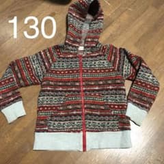 キッズニットパーカー130のサムネイル