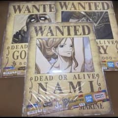 ワンピース一番くじ ナミ ウソップ ドリー 手配書 J賞3枚セット - メルカリ