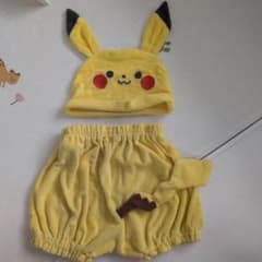 ピカチュウパンツ&帽子セット 70〜80cmのサムネイル