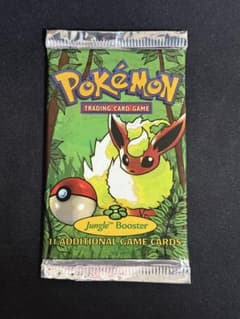 ポケモンカード Jungle Booster 未開封パック ポケモンカードゲーム Jungle Booster 未開封 パック 21.12g - メルカリ