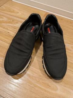 PRADA プラダ スリッポン 38 黒のサムネイル