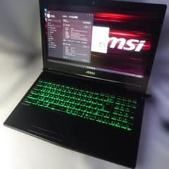 MSI GP63 LEOPARD 8RE ゲーミングノートPC（ジャンク扱い） - メルカリ