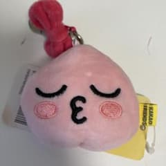 APEACH 카카오프렌즈 아피치 페이스 다이컷 리본 키홀더